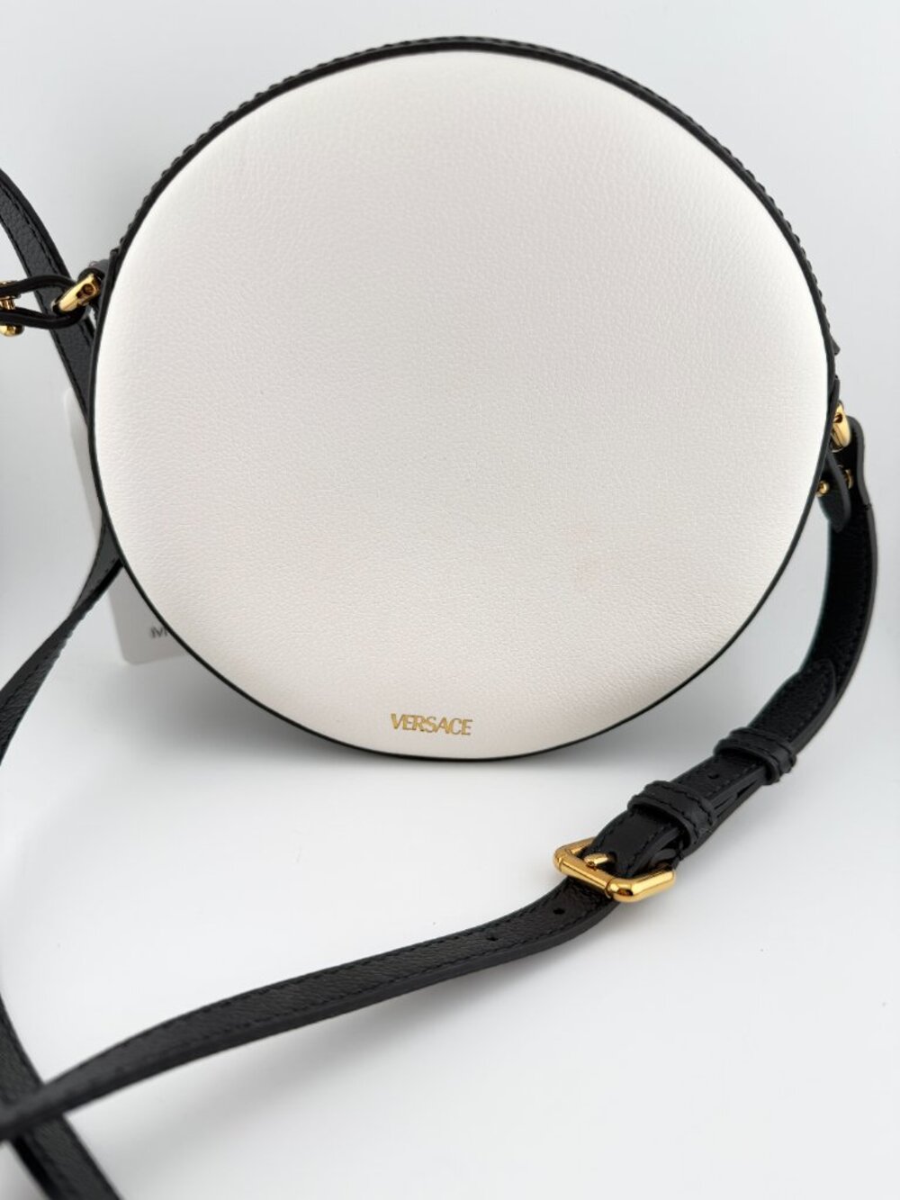BRAND NEW VERSACE LA MEDUSA "DISCO" ROUND CROSSBODY BAG NWT - Picture 4 of 4